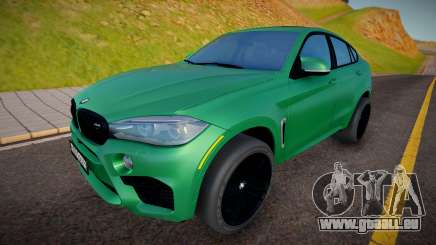 BMW X6M F86 (Hucci Modelling) für GTA San Andreas