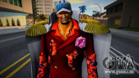 Sakazuki Akainu [Timeskip] From One Piece 3 pour GTA San Andreas