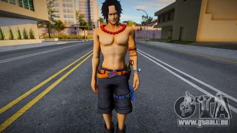 Portgas D. Ace From One Piece Pirate Warrior 3 pour GTA San Andreas