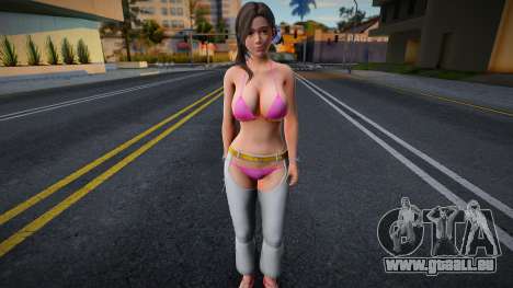 DOAXVV Sayuri - Popping Chaps für GTA San Andreas