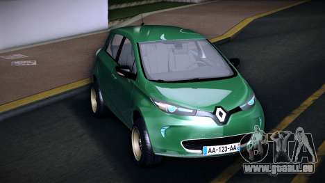 Renault Zoe 2013 pour GTA Vice City