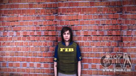 FIB Woman HD für GTA Vice City