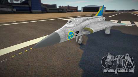 J35D Draken (Acro Deltas) für GTA San Andreas