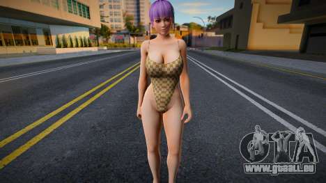 DOAXVV Ayane - Bodysuit Gucci für GTA San Andreas