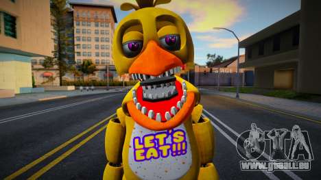 Unwithered Chica pour GTA San Andreas