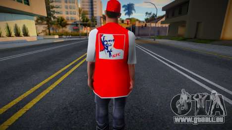 Employé de KFC pour GTA San Andreas