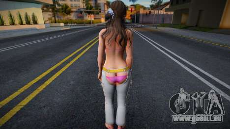 DOAXVV Sayuri - Popping Chaps pour GTA San Andreas