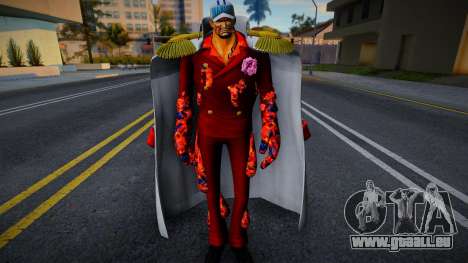 Sakazuki Akainu [Timeskip] From One Piece 3 pour GTA San Andreas