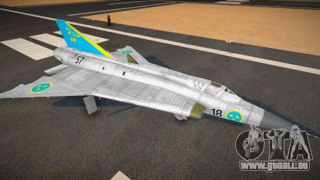 J35D Draken (Acro Deltas) für GTA San Andreas