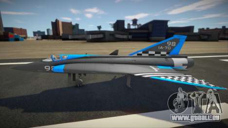 J35D Draken (Blue Apollo Fighter) pour GTA San Andreas