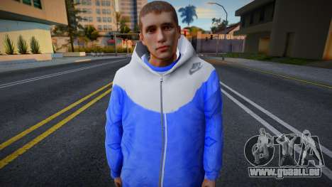 Un jeune homme en veste d’hiver pour GTA San Andreas