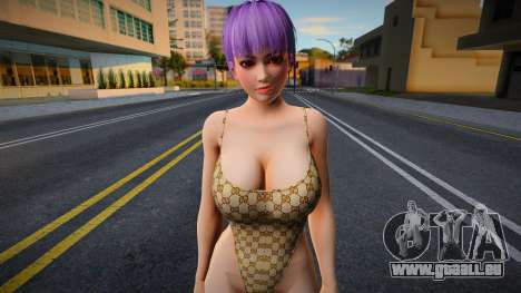 DOAXVV Ayane - Bodysuit Gucci für GTA San Andreas