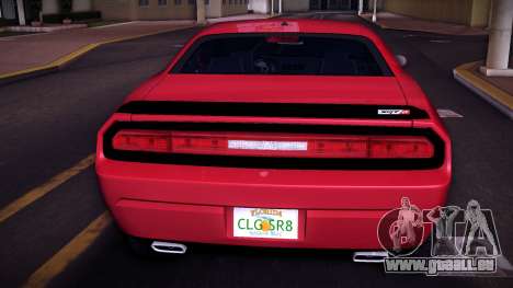 Dodge Challenger SRT-8 pour GTA Vice City