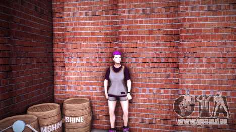 Girl from Saints Row v8 pour GTA Vice City