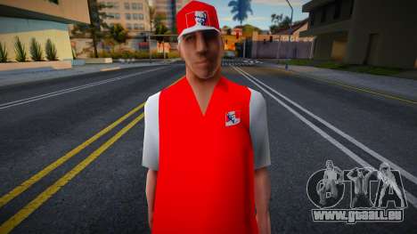 Employé de KFC pour GTA San Andreas