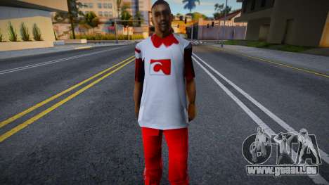 Bmycr Red Shirt v2 für GTA San Andreas