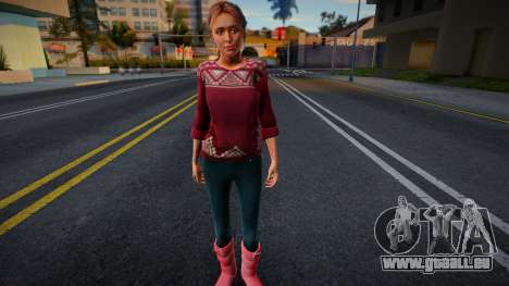 Fille en pull pour GTA San Andreas