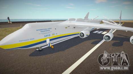 Antonov An-225 Mriya v4 pour GTA San Andreas