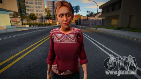 Fille en pull pour GTA San Andreas