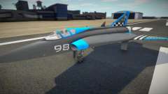 J35D Draken (Blue Apollo Fighter) für GTA San Andreas