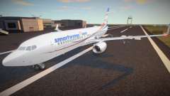 Boeing 737-800 Smartwings für GTA San Andreas