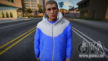 Un jeune homme en veste d’hiver pour GTA San Andreas