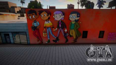 The Owl House Mural Inseparable Friends pour GTA San Andreas