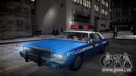 Ford LTD Crown Victoria 1987 NYPD für GTA 4