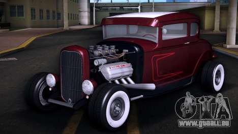 1931 Ford Model A Coupe Hot Rod Classic pour GTA Vice City