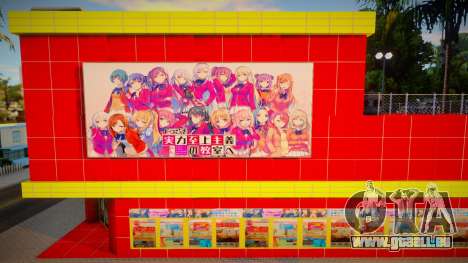 Japanese Corner Shop (Red-Yellow) für GTA San Andreas