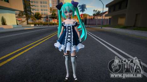 Black Dress Miku für GTA San Andreas