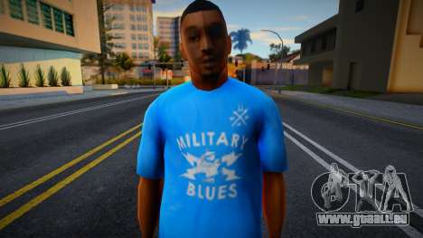 Der Typ im blauen T-Shirt für GTA San Andreas