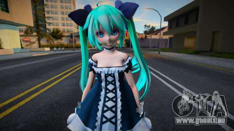 Black Dress Miku für GTA San Andreas