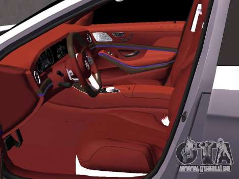 Mercedes Maybach S650 (W222) pour GTA San Andreas