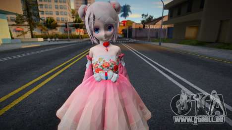 Hanbok Dress Rin für GTA San Andreas