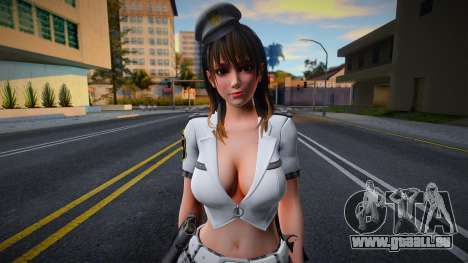 DOAXVV Nanami - Ocean Sunfish Cop für GTA San Andreas