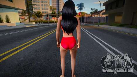 Girl in a red swimsuit für GTA San Andreas