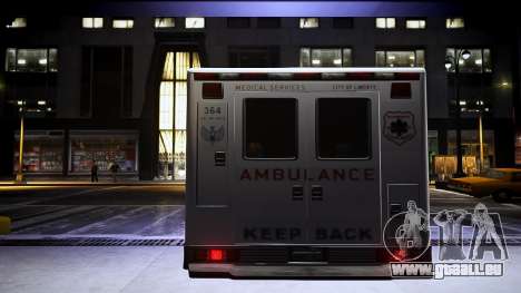 Chevrolet GMT400 1998 Ambulance pour GTA 4