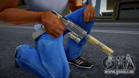 GTA V Vom Feuer AP Pistol Yus (Full Attachments) für GTA San Andreas