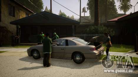 Realistic Busy Gangs Of Grove Street