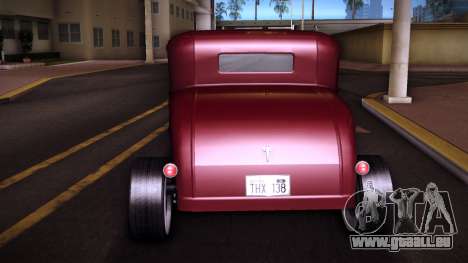 1931 Ford Model A Coupe Hot Rod Classic für GTA Vice City
