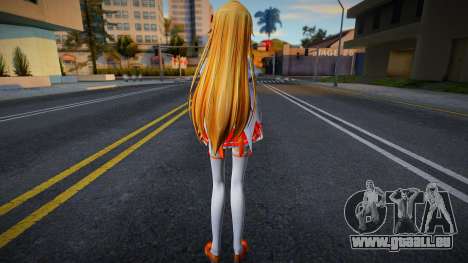 Mirai Winter Uniform pour GTA San Andreas