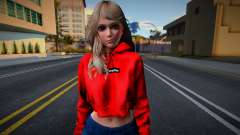 DOAXVV Amy - Fashion Casual V1 Crop Hoodie Supre pour GTA San Andreas