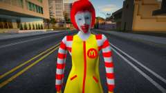 Japanese Ronald McDonald Fix für GTA San Andreas