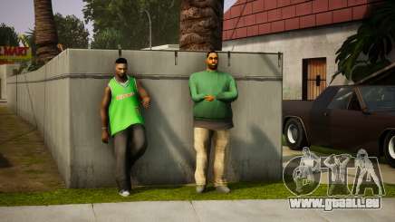 Realistic Busy Gangs Of Grove Street pour GTA San Andreas Definitive Edition
