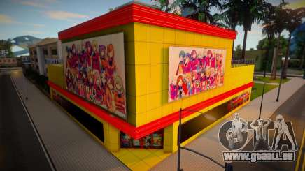 Japanese Corner Shop (Yellow-Red) pour GTA San Andreas