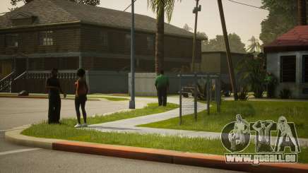 Realistic Civilization Of Grove Street für GTA San Andreas Definitive Edition