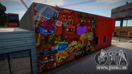 Brickhead Zombies Mural pour GTA San Andreas