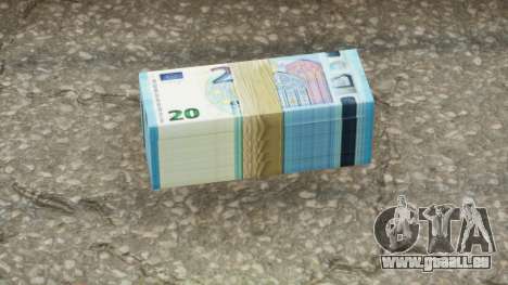 Realistic Banknote Euro 20