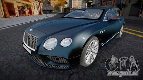 Bentley Continental GT (Belka) pour GTA San Andreas